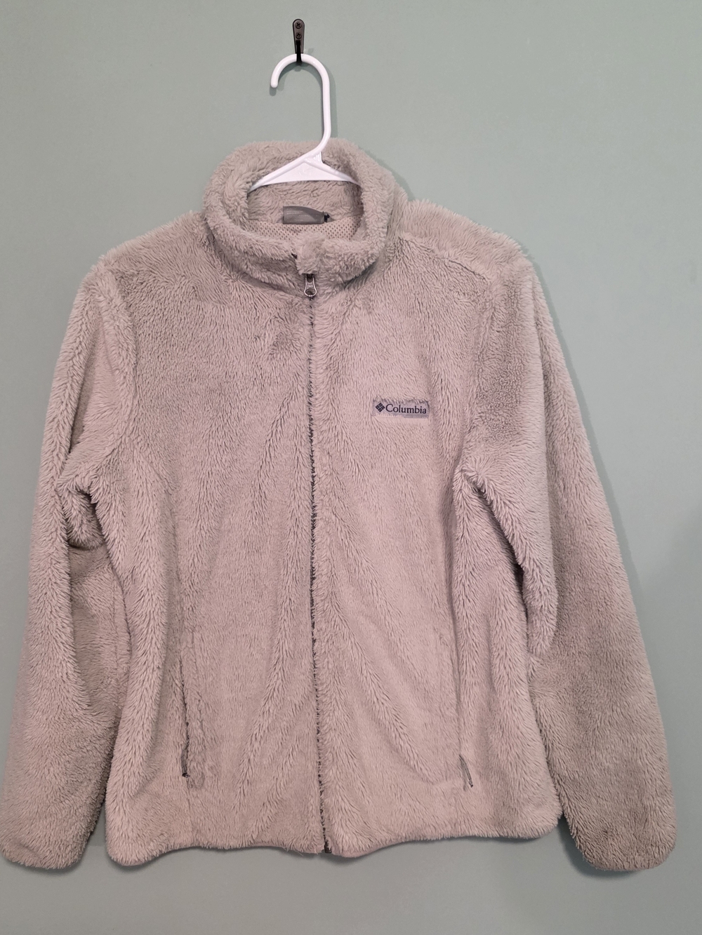 Columbia Plush Teddy Fleece Jacket - Taupe